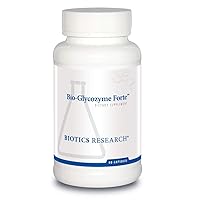 Bio Glycozyme Forte Multivitamin for Glycolytic Support, Vanadium, Zinc, Chromium, Manganese, Inositol, Catalase, Healthy Metabolism and Homocysteine 90 Capsules