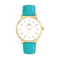 Traditional White and Rose Gold Watch Ladies 38mm Case 3atm Water Resistant Custom Designed Quartz Movement Luxury Fashionable