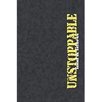 Unstoppable Food & Fitness Journal | Made In USA: A 120 Day Food & Exercise daily planner Journal for Weight Loss & Diet Plans 6