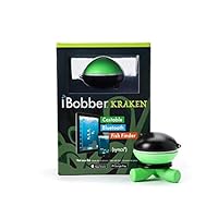 iBobber Portable Wireless Bluetooth Fish Finder Depth Finder with Depth Range of 135 feet 10+ hrs Battery Life with iOS & Android App Wireless and Watch App