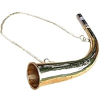 NEW HAND MADE SOLID BRASS FOX HUNTING HORN AUTHENTIC SOUND SHOOTING HUNT