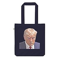 Trump Mugshot Tote Bag, Donald Trump Mugshot Totebag