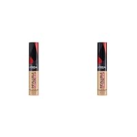 L'Oréal Paris Makeup Infallible Full Wear Waterproof Matte Concealer, Cedar (Pack of 2)