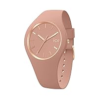 Ice-Watch - ICE glam brushed Clay - Women's wristwatch with silicon strap