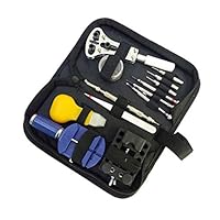 FixtureDisplays® 13-Piece Watch Repair Tool Kit 16852-One Rate