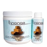 Linange No Lye Shea Butter Cream Relaxer & Activator liquid Single Application Big Sale!!