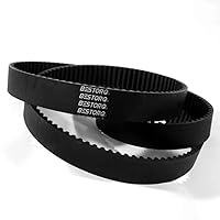 BESTORQ 300-3M-6 HTD Timing Belt, 300mm Outside Circumference x 6mm Width x 2.3mm Height, 3mm Pitch, 100 Teeth