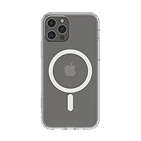 Belkin iPhone 12 Case & iPhone 12 Pro Case with MagSafe - Clear iPhone Case for MagSafe Charger Stand, MagSafe Wallet, MagSafe Stand - MagSafe Case - Clear iPhone 12 Phone Case