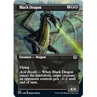 Black Dragon - Borderless