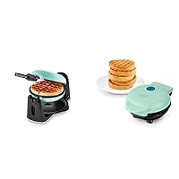 DASH Flip Belgian Waffle Maker With Non-Stick Coating for Individual 1