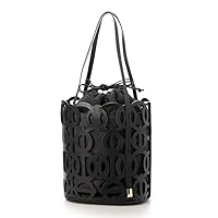 Anita bilardi Cancer Volcanic Genuine Leather Shoulder Bag Basket Bag