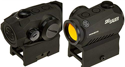 Sig Sauer SOR50000 Romeo5 1x20mm Compact 2 Moa Red Dot Sight, Black