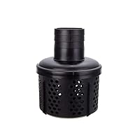 Garden Hose Filter, Suction Hose Strainer Filter 2 Inch Plastic Suction Hose Dirty Water Drainage Sewage Strainer