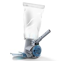 KOKIDO (2024 New) Rechargeable Heavy-Duty Pool Vacuum, 8X Suction, Standard and Fine Filter Bags, Commercial Power and Speed for Whole Pool & Spot Clean, Inground and Above Ground Pools, XTROVAC 910