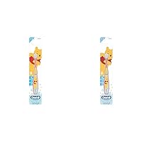Baby Toothbrush Featuring Disney's Pooh, Baby Soft Bristles, 0-3 Years, 1 Count (Pack of 2)