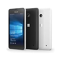 Microsoft Lumia 550 RM-1127 8GB (GSM Only, No CDMA) Factory Unlocked 4G/LTE - International Version with No Warranty (White)