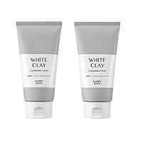 Happy Bath White Clay Pore Cleansing Foam 150g / 5 fl oz*2PCS