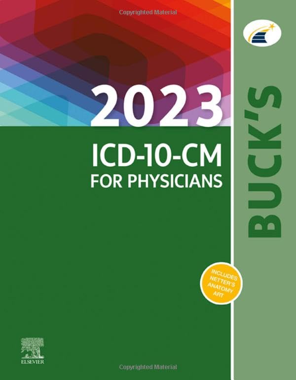 Buck's 2023 ICD-10-CM for Physicians (AMA Physician ICD-10-CM (Spiral))