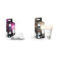 Philips Hue White and Color A19 Smart Bulbs (2 Pack)