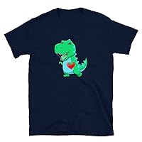 Funny T-Rex Heart Design, Cool Valentine's Day, Dinosaur Lovers Gift for Him, Gift for Her T-Shirt