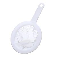 Household Hand-Held Soybean Milk Filter Mesh Kitchen Funnel Sink Anti-Clogging Net SuperDense Baby Filter Food Strainer Yogurts Mesh Sieve