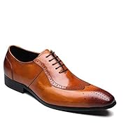 Handmade Men's Shoes in Tan Leather