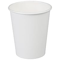 Amazon Basics Paper Hot Cup, 12 Ounce, 1000 Count, Pack of 1, White