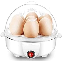 egg boiler 14 Capacity Egg Steamer, Egg Cooker, Egg Tray with Automatic Shut-Off Function, White (Color : Parent)