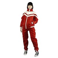 HiPlay 1/6 Scale Figure Doll Clothes: Classic Youth School Uniform Set for 12-inch Collectible Action Figure SA042A (Red)
