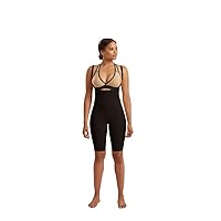 MARENA SFBHS2 Recovery Knee-Length Compression Girdle with High-Back - L, Black