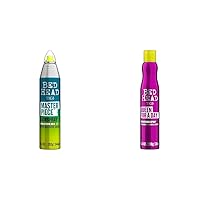TIGI Bed Head Master Piece Hairspray with Extra Strong Hold Unisex Hair Spray 10.3 oz & Bed Head Queen For A Day Thickening Spray for Fine Hair 10.5 oz