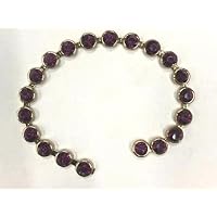 Purple Stone Metal Cup Chains- 6 mm Package of 1 Metre Size 6mm MTC Cup Chain-10-1-10