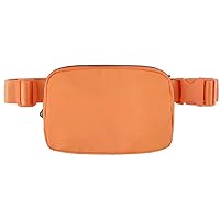 Fanny Packs for Women, Fashion Everywhere Belt Bag with Adjustable Strap small waist bag Hip Bum Bag Crossbody Bags for Travel Workout Running Hiking - Orange