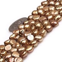 JOE FOREMAN 6-7mm Freshwater Cultured Pearl Gemstone Semi Precious Beads for Jewelry Bracelets Necklace Making Strand 15