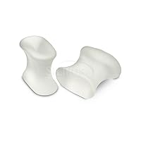 Silipos Gel Toe Spreader for Relieving Pain Due to Bunions, Overlapping Toes, Toe Drift, and Calluses, Item 11515, Size Medium, 4 per Polybag
