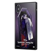 Inglem iPhone Xs/X Disney Twisted Wonderland (Twisted) Shockproof Case KAKU Triple Hybrid Azure Ashen Grot