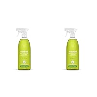 Method All-Purpose Cleaner Spray, Lime + Sea Salt, Plant-Based and Biodegradable Formula Perfect for Most Counters, Tiles, Stone, and More, 28 oz Spray Bottles, (Pack of 2)
