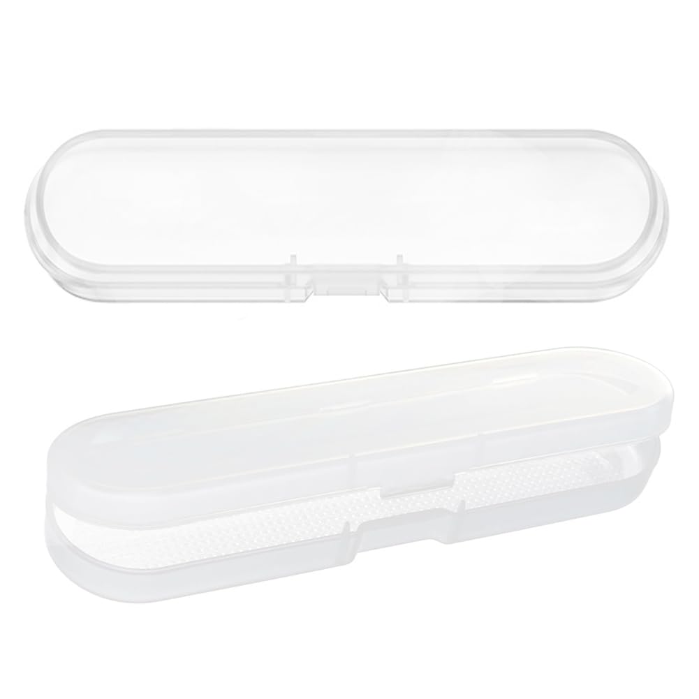 AKOAK Clear Polypropylene Rectangle Mini Storage Containers Box with Hinged  Lid for Accessories,Crafts,Learning Supplies,Screws,Drills,Battery,Pack of