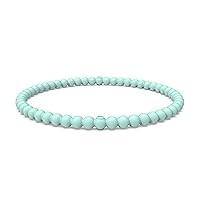 Enso Silicone Bracelet – Beaded Stackable Bracelet - Hypoallergenic Rubber Wristband – Comfortable Flexible Band for Active Lifestyle - Medical Grade Silicone