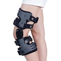 Adjustable Knee Immobilizer Brace, for Protection and Recovery Reduction Arthritis Cartilage Repair Joint Pain,Left