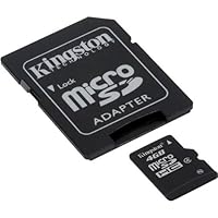 Professional Kingston MicroSDHC 4GB (4 Gigabyte) Card for INQ Chat 3G Phone with custom formatting and Standard SD Adapter. (SDHC Class 4 Certified)