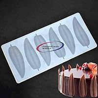 Leaves Shape Silicone Chocolate Mold 3D Bakeware Birthday Cake Cookie Decorating Tools Chocolate Mould Stencil Muffin Pan