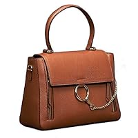 Handcrafted Elegant Handbags Calf Leather Satchel Shoulder Crossbody Top Handle
