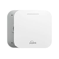 Peplink WiFi Access Point Ethernet AP One AX Lite, 2x2 MIMO Dual-Band Wi-Fi 6, 1x1Gbps Ethernet Port, Omni Antenna, InControl Cloud Management, Seamless Integration with SD-WAN