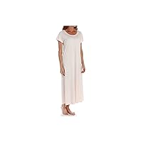 Women's 375660 Butterknits Long Nightgown With Short Sleeves