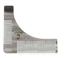 Stainless Steel Beard Styling and Shaping Template Tool Comb