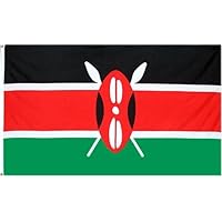 Kenya Flag 3 x 5 New 3x5 Kenyan National Banner Africa