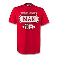 Morocco Mar T-Shirt (red) + Your Name (Kids)