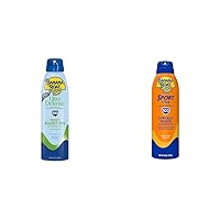 Ultra Defense & Sport Ultra Clear Sunscreen Sprays SPF 100, 6oz | Sunscreen Bundle with Vitamins C & E, Aloe, Water Resistant