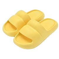 EGEN Bathroom Slippers Soft Bottom Non-Slip Bread Eva Lightweight Slippers